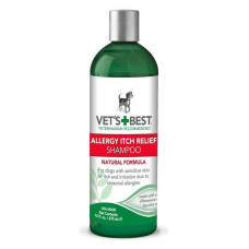 VET`S BEST Allergy Itch Relief Shampoo - Шампунь для собак с чувствительной кожей, 470 мл