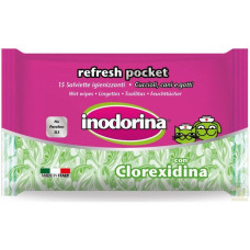 Inodorina Refresh Clorexidina - Салфетки дезинфицирующие с хлоргексидином, 15 шт