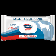 Inodorina clorex вологі серветки для собак із хлоргексидином 40 шт