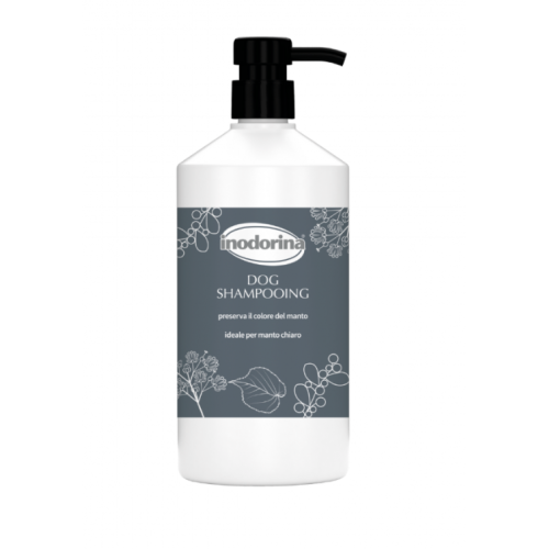 Inodorina Dog Shampooing Bianco - Шампунь для собак з білою шерстю 1 л