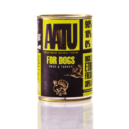 Aatu Wet for Dogs Duck & Turkey Консерва з качкою та індичкою для дорослих собак, 400 г