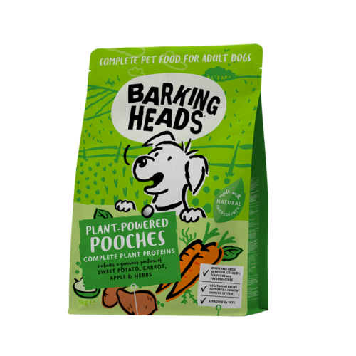 Barking Heads Plant-Powered Pooches - Сухий корм без м'яса для собак всіх порід (вегетаріанський)