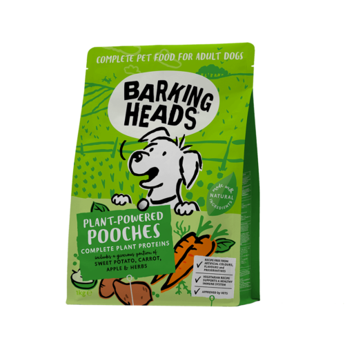 Barking Heads Plant-Powered Pooches - Сухой корм без мяса для собак всех пород (вегетарианський)