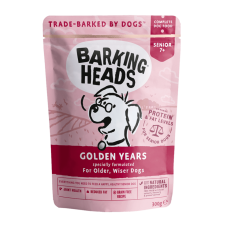 Barking Heads Golden Years - Вологий корм "Золоті роки" з куркою і лососем для собак старших 7 років