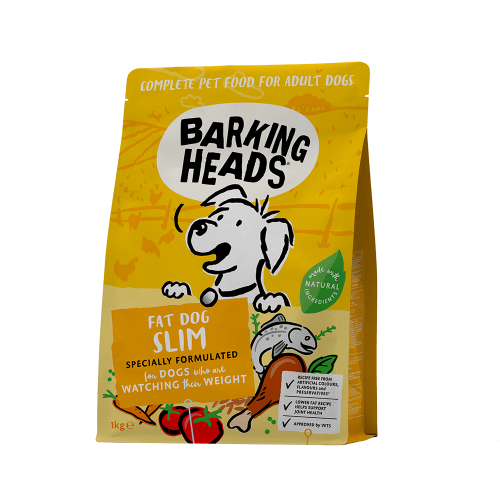 Barking Heads Fat Dog Slim -"Худеющий толстячок" легкая формула для собак