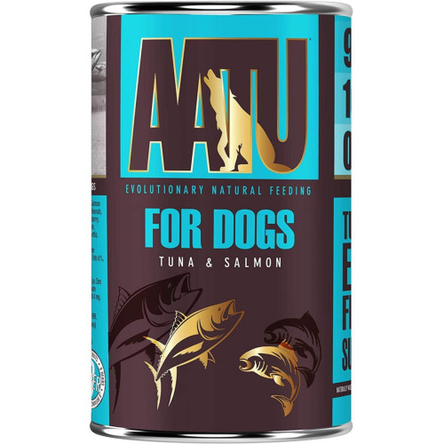 AATU Tuna&Salmon - ААТУ консерва для собак з лососем і тунцем 400 г