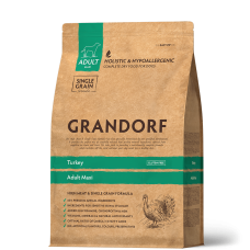 Grandorf DOG ADULT MAXI Turkey - Грандорф Сухой комплексный корм для взрослых собак крупных пород с индейкой от 1 года 10 кг