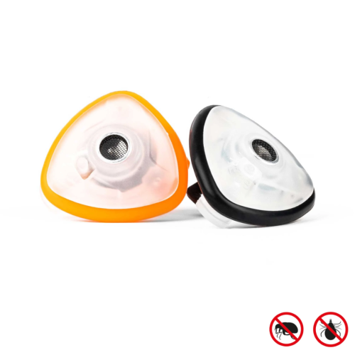 Soundshield - 24/7 Ultrasonic Technology Against Ticks & Fleas - Orange - Ультразвуковий захист від
