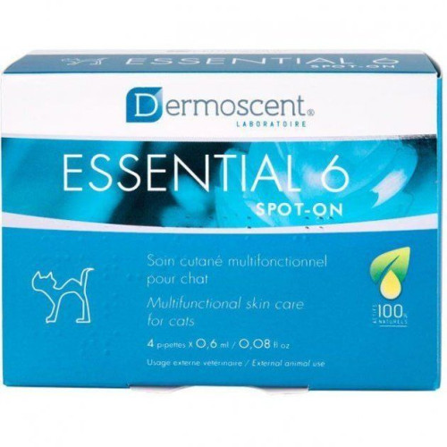 Dermoscent Essential 6® spot-on капли для кожи и шерсти кошек, 1 пипетка