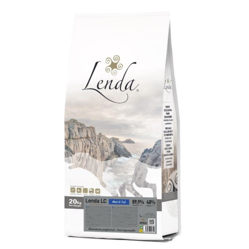 Lenda LC Meat & Fish - Ленда сухий комплексний корм для собак всіх порід з м'ясом та рибою 20 кг