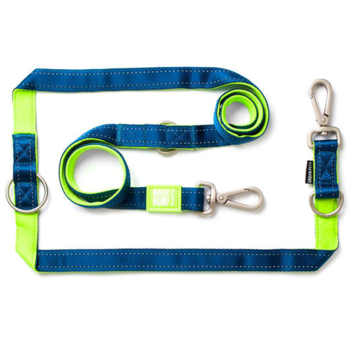 Multi-Function Leash Matrix Lime Green/S - Багатофункціональний зелений повідець Матрікс