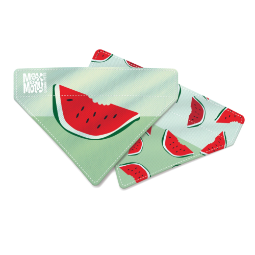 Бандана на ошейник для собак - Max & Molly Bandana Watermelon/S