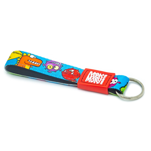Max & Molly Key Ring Little Monsters/Tag - Макс Моллі Брелок для ключів з принтом монстрів