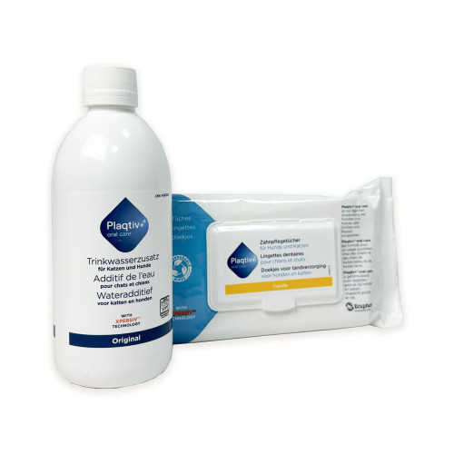 Plaqtiv+ Water Additive 500 ml - Засіб для догляду за ротовою порожниною для собак та котів 500 мл +