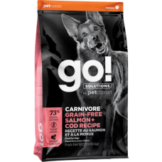 Go! Solutions Carnivore: Grain Free Salmon + Cod - Гоу! Сухой корм для собак с лососем и треской 1,6 кг