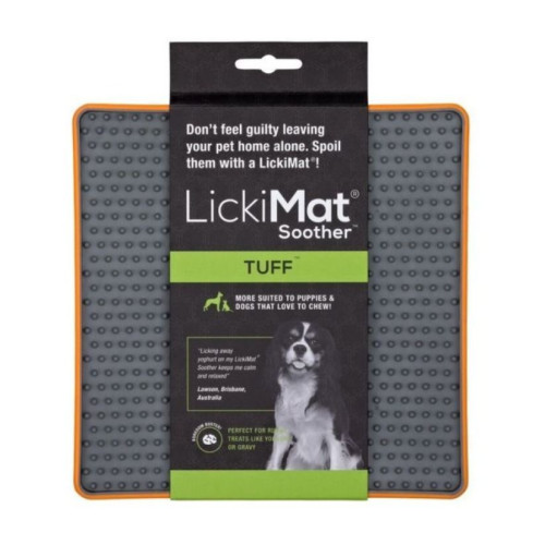 LickiMat Soother tuff orange Килимок для ласощів помаранчевий