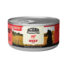 ACANA Premium Pate, Beef Recipe, консерва для котів з яловичиною 85 г
