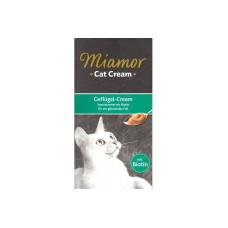 Miamor Cat Snack Biotin Cream - Лакомство для кошек с биотином (6х15 г)