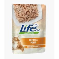 LifeCat пауч для котов с курицей, 70 г