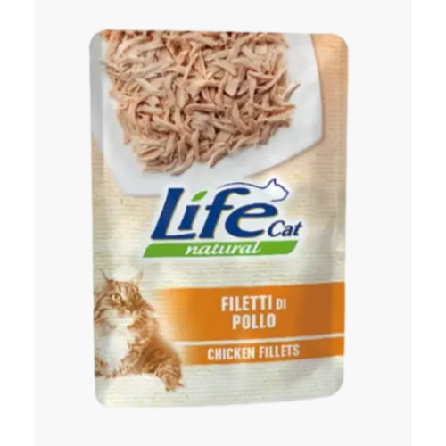 LifeCat пауч для котів з куркою,70 г