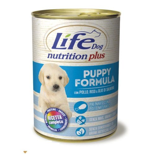 LifeDog "Nutrition Plus" - Консерва для цуценят, 400 гр