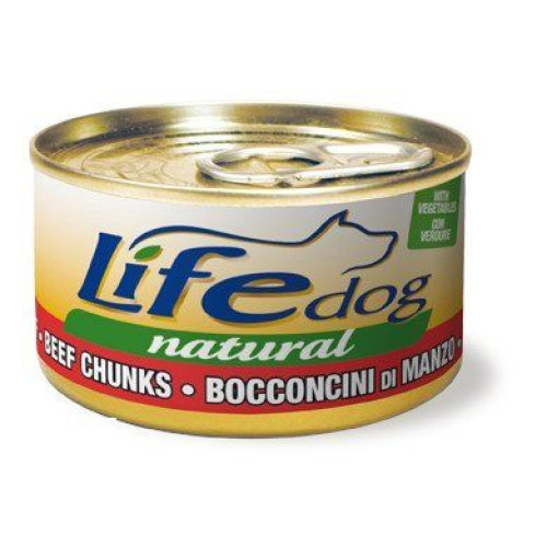 LifeDog - Вологий корм для собак яловичина з овочами, 90 г