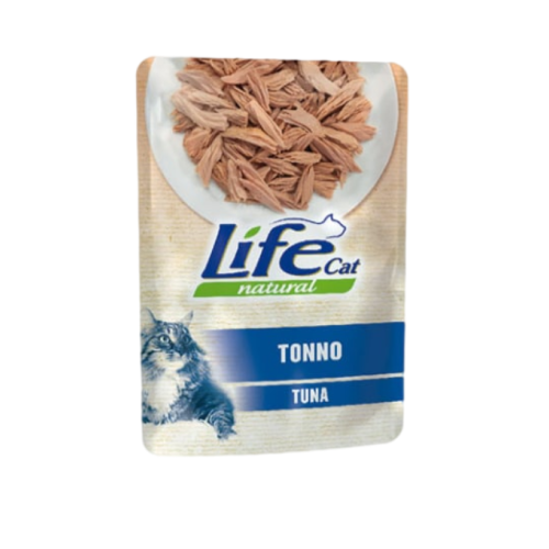 LifeCat пауч для котов с тунцом, 70 г