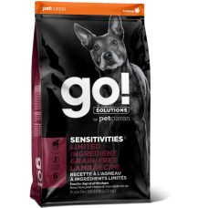 Go! Sensitivities Grain Free Lamb Recipe - Гоу! Сухой корм для щенков и взрослых собак + MAVSY Палочки из ягнятины для ухода за зубами и деснами для собак, 100г