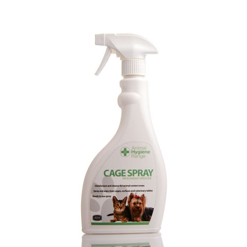 Animal Health Cage Spray Готовий до застосування дезінфікуючий спрей, що містить Parvo-Virucide, 500