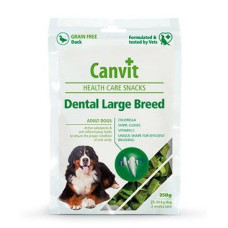 Canvit Dental Large Breed - лакомство Канвит с уткой для собак крупных пород, 250 г