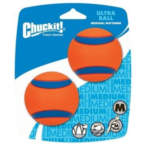 Chuckit Ultra Ball M 6 cm 2 Pack - Набор из двух мячей