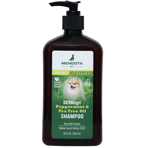DERMagic Peppermint and Tea Tree Oil Shampoo - Шампунь з перцевою м'ятой і маслом чайного дерева, 50
