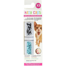 Kitty Caps Nail Антикоготь, размер XS подходит котятам и котам до 3 кг, 20 шт