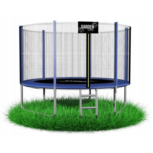 Батут GardenLine Батут 312 см з сіткою та драбиною (TRA9870)