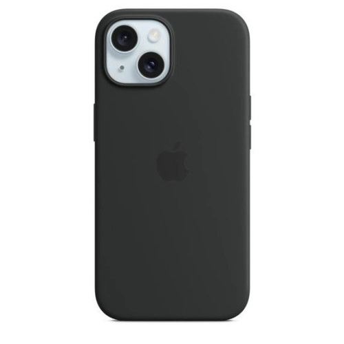 Чехол для смартфона Apple iPhone 15 Silicone Case with MagSafe - Black (MT0J3)