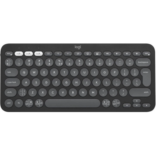 Клавиатура Logitech Pebble Keys 2 K380s Tonal Graphite UA (920-011851)
