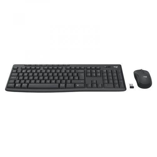 Комплект (клавиатура + мышь) Logitech Wireless Combo MK370 Graphite (920-012077)