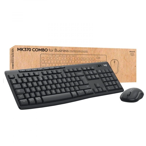 Комплект (клавиатура + мышь) Logitech Wireless Combo MK370 Graphite (920-012077)