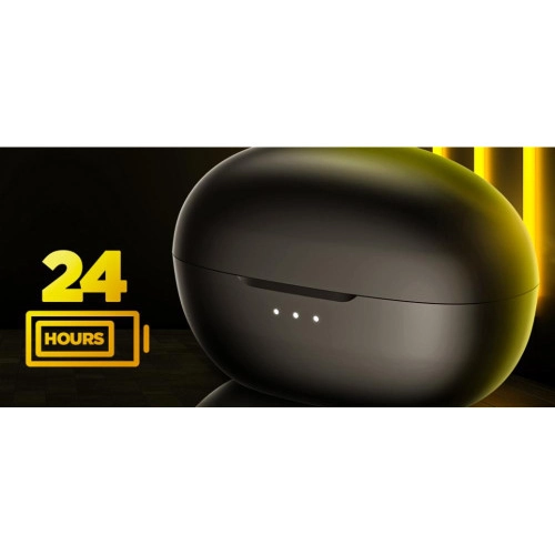 Наушники TWS HATOR Hyреrpunk Truetones HD Black (HTA-415)