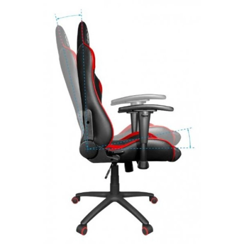 Компьютерное кресло для геймера Defender Devastator CT-365 PU Black/Red (64365)