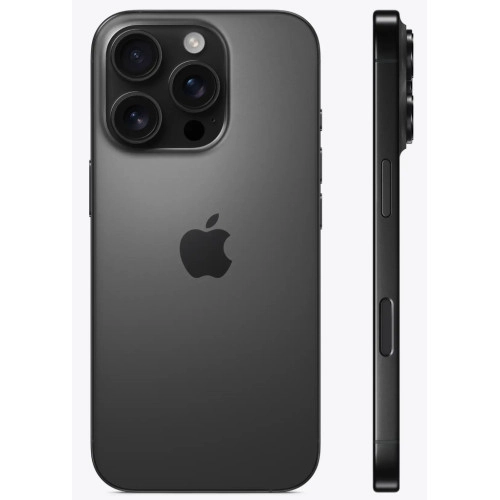 Смартфон Apple iPhone 16 Pro 256GB eSIM Black Titanium (MYMG3)