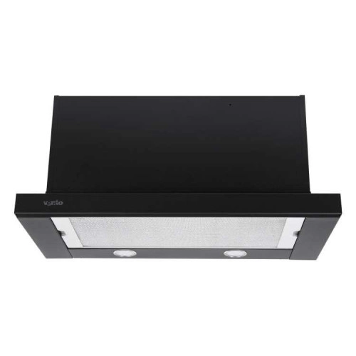 Вытяжка телескопическая Ventolux GARDA 60 BK (1100) LED