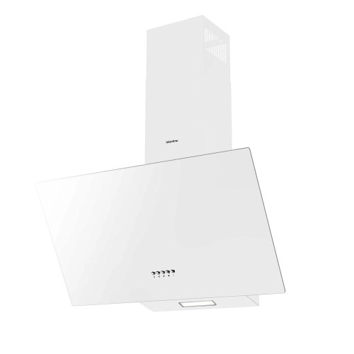 Вытяжка наклонная Interline TEFFI WH A/60/GL/PB