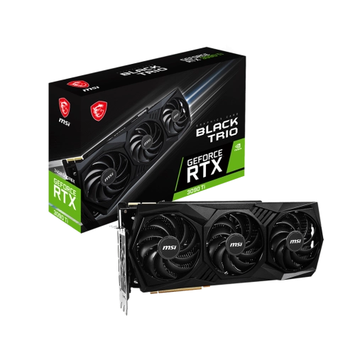 Видеокарта MSI GeForce RTX3090 Ti 24Gb BLACK TRIO (RTX 3090 Ti BLACK TRIO 24G)
