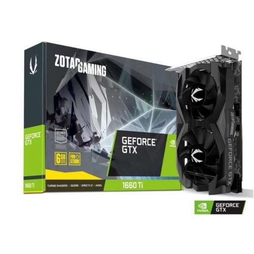 Zotac GeForce GTX 1660 Ti 6 GB Gaming (ZT-T16610F-10L)