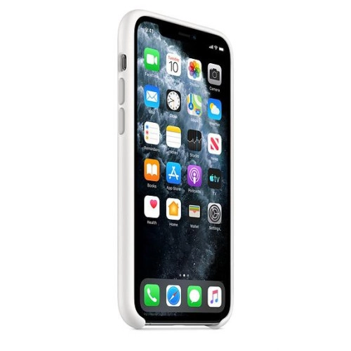 Apple iPhone 11 Pro Silicone Case - White (MWYL2)