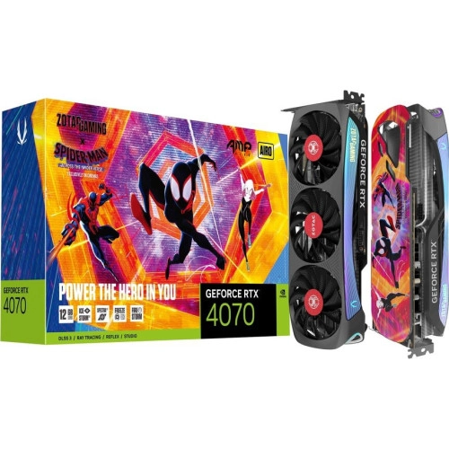 Zotac GAMING GeForce RTX 4070 AMP AIRO SPIDER-MAN (ZT-D40700F-10SMP)