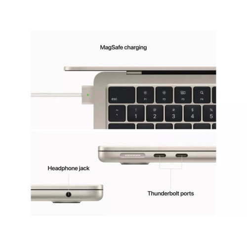 Apple MacBook Air 13,6" M2 Starlight 2022 (Z15Y000B5)