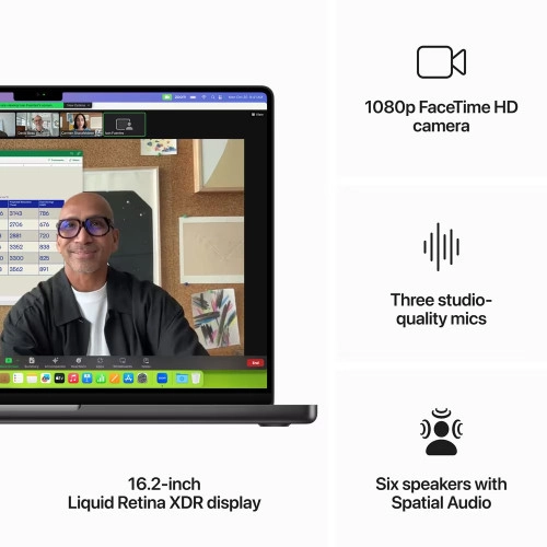 Apple MacBook Pro 16" Space Black Late 2023 (MRW13)