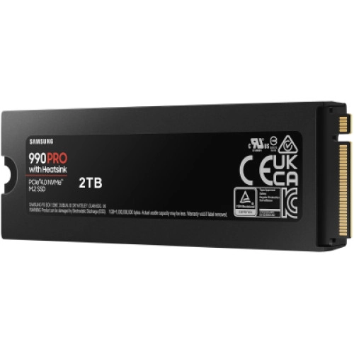 Samsung 990 PRO with Heatsink 2 TB (MZ-V9P2T0CW)